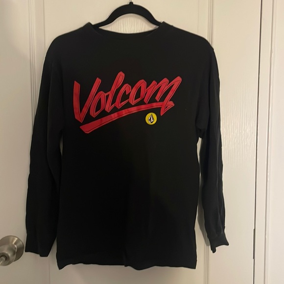 Black Long Sleeve Volcom Tee - Picture 1 of 2